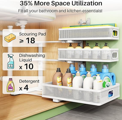 Kitstorack Under Sink Organizer