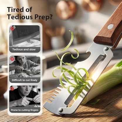 Multifunctional Vegetable Peeler for Kitchen, 2026 New 2 in 1 Stainless Steel Blade with Wooden Handle and Bottle Opener