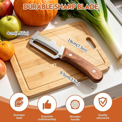 2 in 1 Stainless Steel Vegetable Peeler