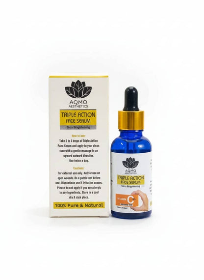 Triple Action Face Serum Vitamin C & Hyaluronic Acid