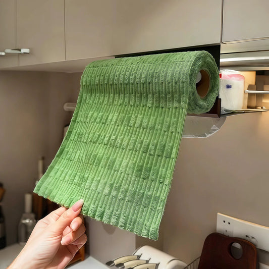 Anti-Bacterial Reusable Kitchen Cleaning Cloth Roll