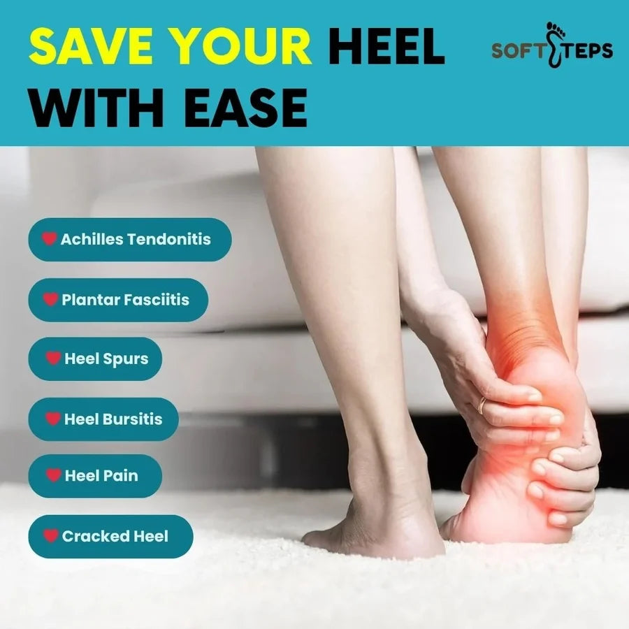 Herbal Comfort Heel Protectors - Stretchable Fit in Any Foot Size