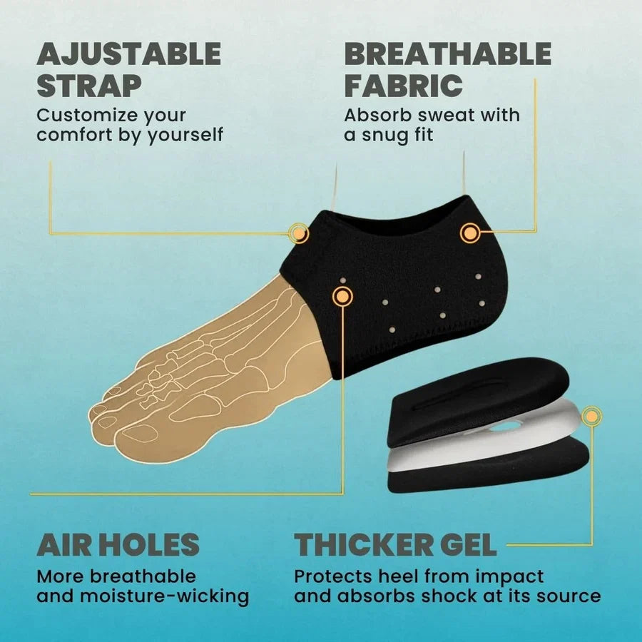 Herbal Comfort Heel Protectors - Stretchable Fit in Any Foot Size